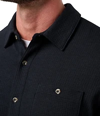 TravisMathew Cloud Waffle Shirt Jacket