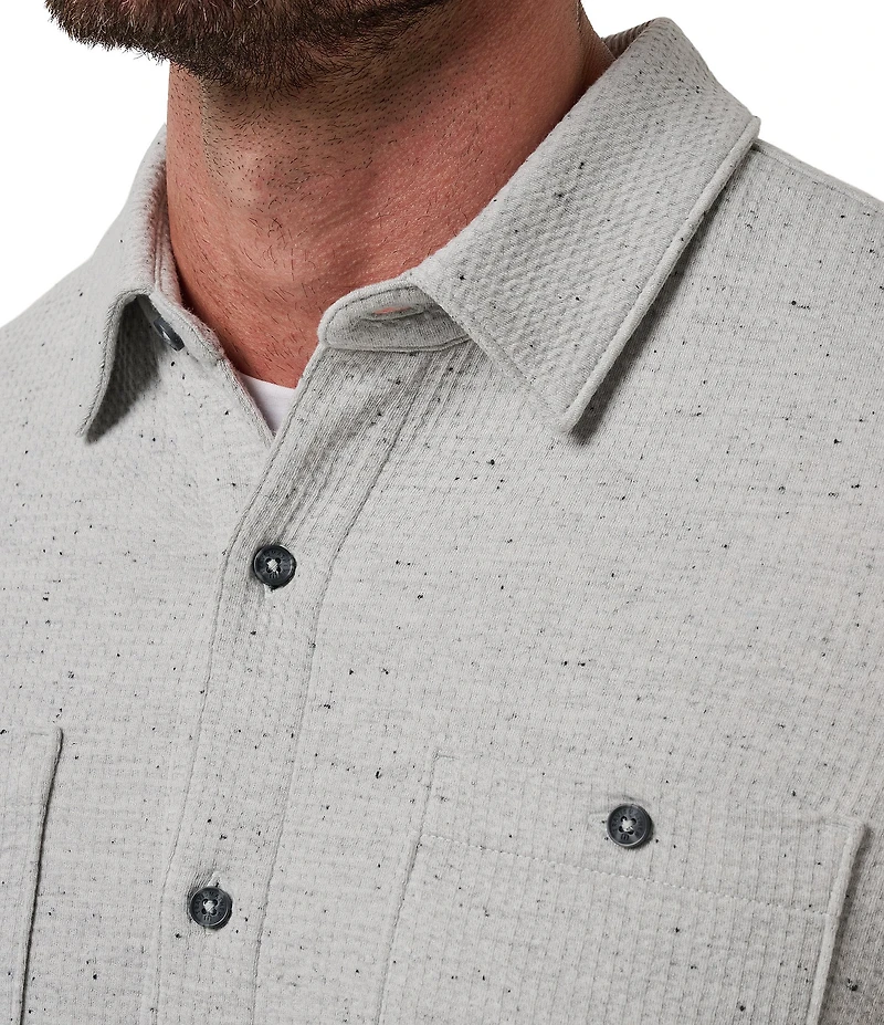 TravisMathew Cloud Waffle Shirt Jacket