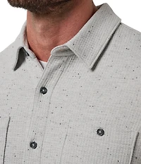 TravisMathew Cloud Waffle Shirt Jacket
