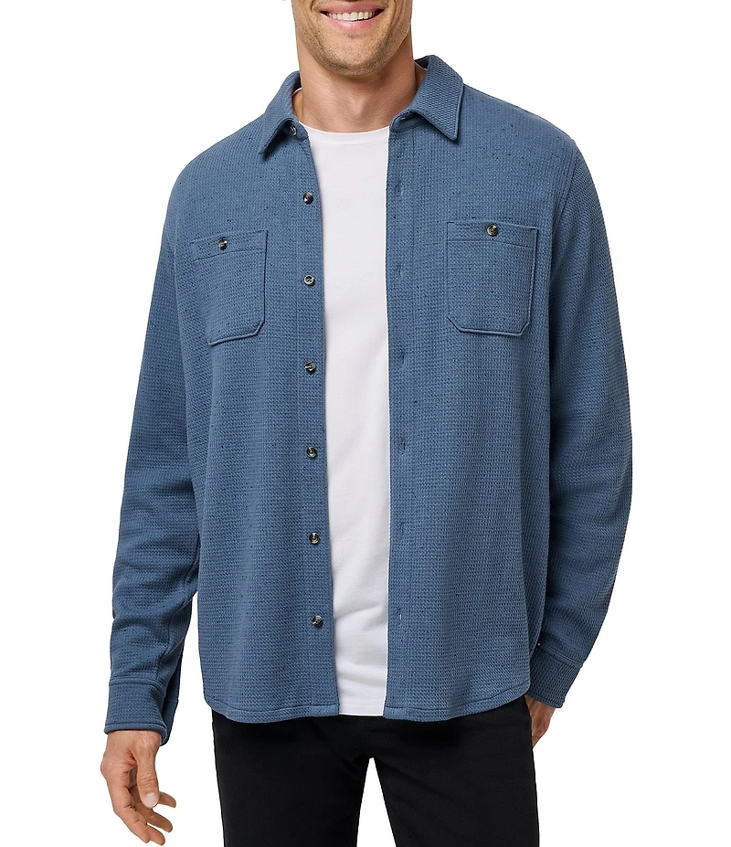 TravisMathew Cloud Waffle Shirt Jacket
