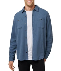 TravisMathew Cloud Waffle Shirt Jacket