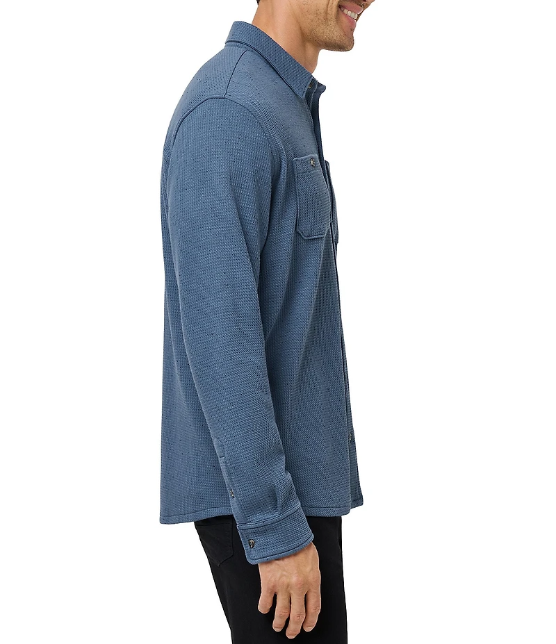 TravisMathew Cloud Waffle Shirt Jacket