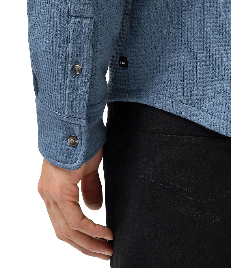 TravisMathew Cloud Waffle Shirt Jacket