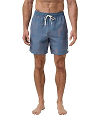 TravisMathew Coastal Prestige 7.5#double; Inseam Boardshorts