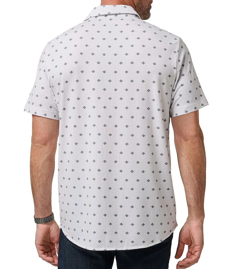 TravisMathew Comfortknit Swing Short Sleeve Woven Shirt