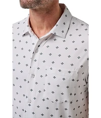 TravisMathew Comfortknit Swing Short Sleeve Woven Shirt