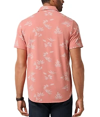TravisMathew ComfortKnit Voyage Short Sleeve Woven Shirt