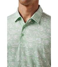 TravisMathew Featherweight Cabana Short Sleeve Polo Shirt