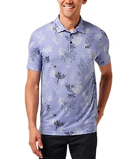 TravisMathew Featherweight Cruise Performance Stretch Short Sleeve Polo Shirt