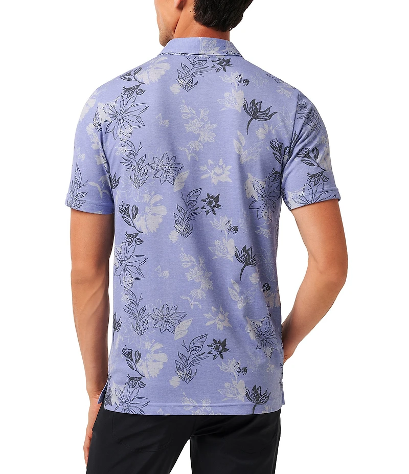 TravisMathew Featherweight Cruise Performance Stretch Short Sleeve Polo Shirt