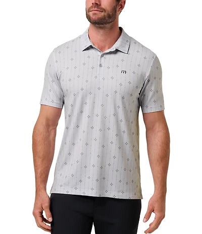 TravisMathew Featherweight Deco Short Sleeve Polo Shirt