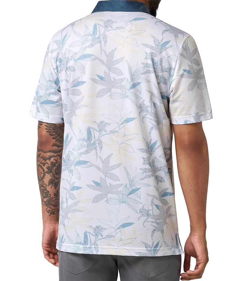 TravisMathew Featherweight Drift Short Sleeve Polo Shirt