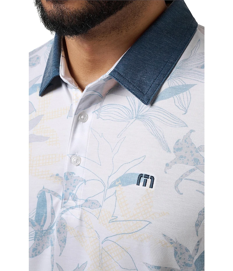 TravisMathew Featherweight Drift Short Sleeve Polo Shirt