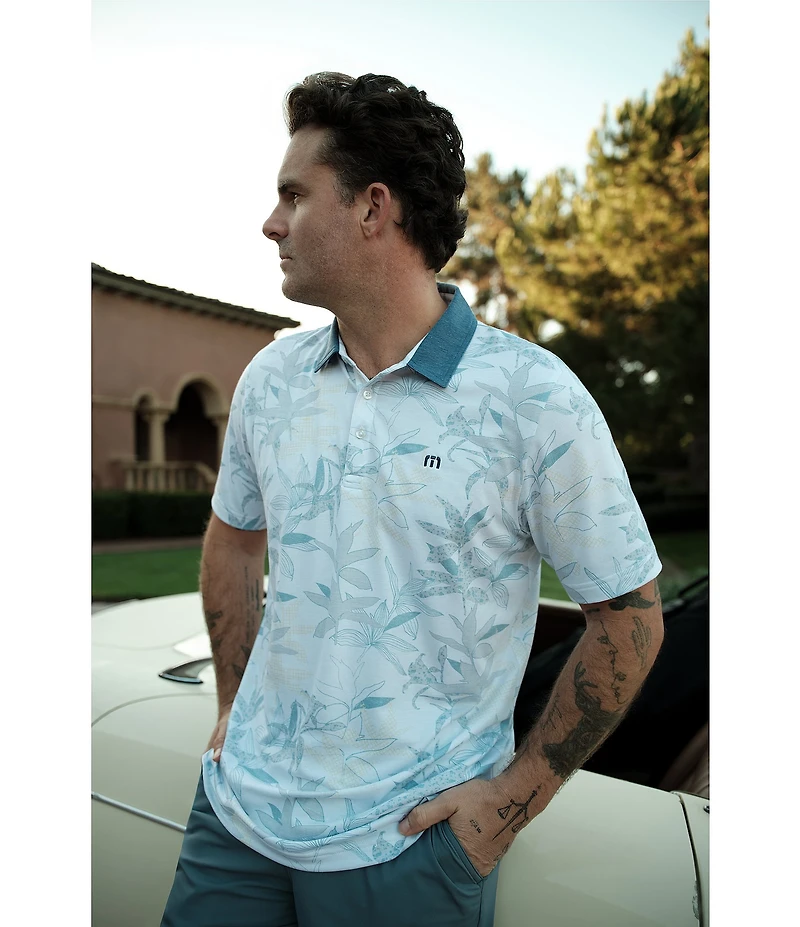 TravisMathew Featherweight Drift Short Sleeve Polo Shirt