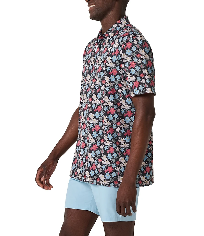 TravisMathew Featherweight Fairway Fit Short Sleeve Polo Shirt