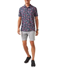 TravisMathew Featherweight Flourish Short Sleeve Polo Shirt