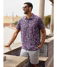 TravisMathew Featherweight Flourish Short Sleeve Polo Shirt