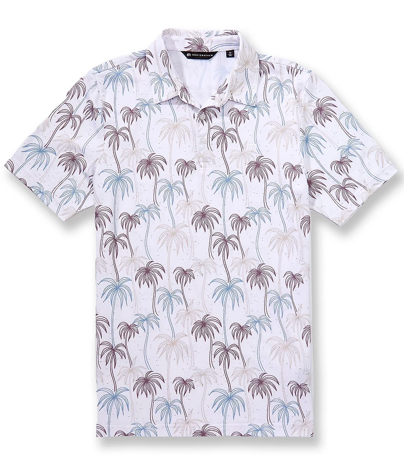 TravisMathew Featherweight Palms Short Sleeve Polo Shirt