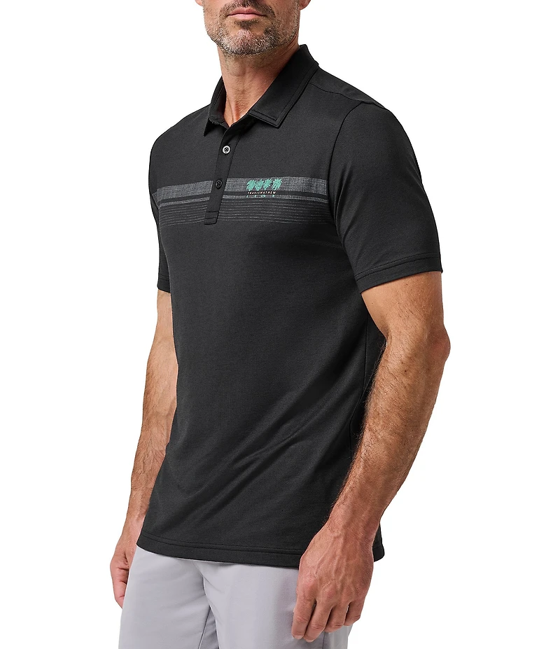 TravisMathew Featherweight Short Sleeve Polo Shirt