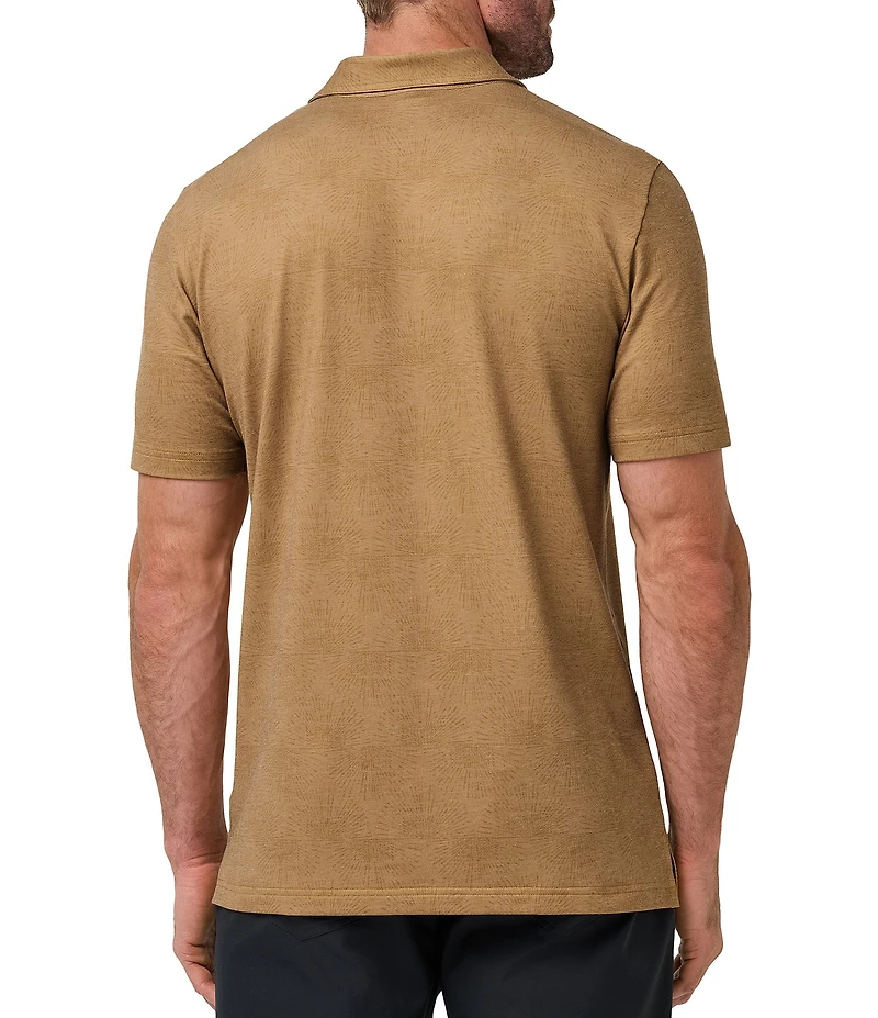 TravisMathew Featherweight Terrace Short Sleeve Polo Shirt
