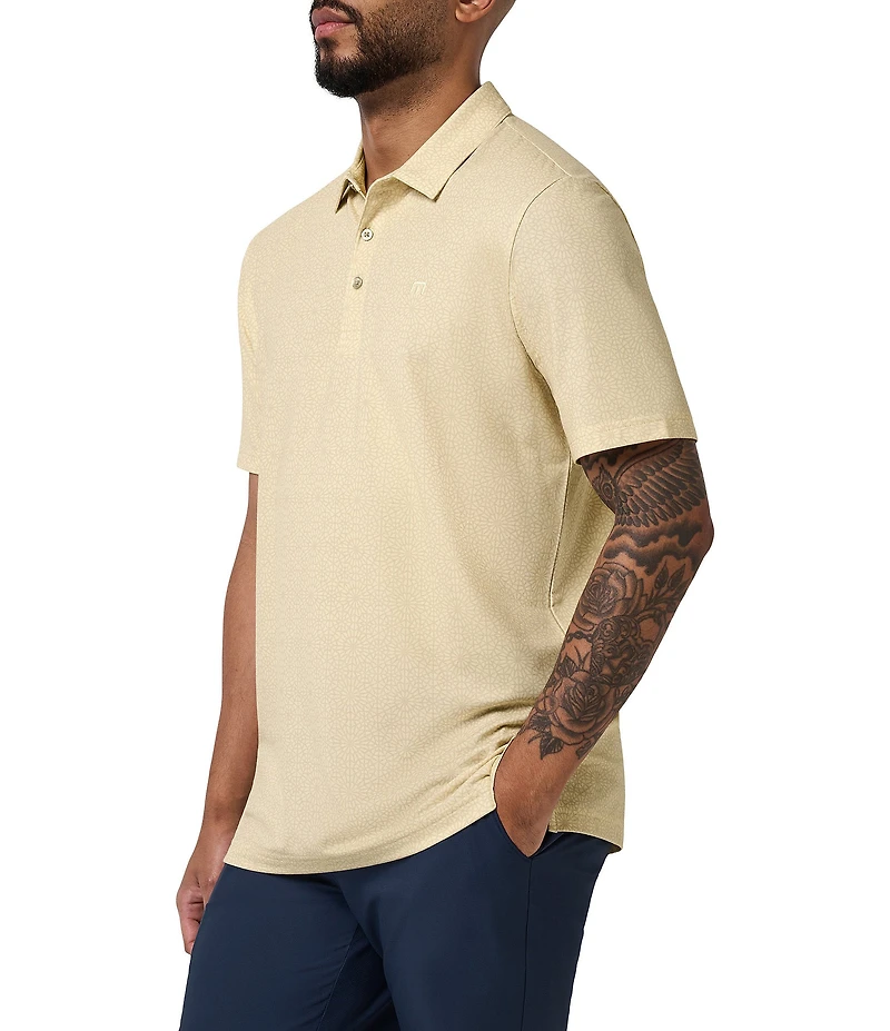 TravisMathew Featherweight View Short Sleeve Polo Shirt