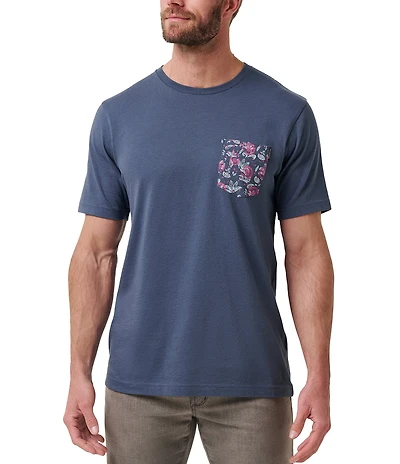 TravisMathew Flourish Pocket Short Sleeve T-Shirt