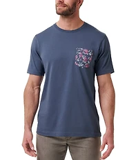 TravisMathew Flourish Pocket Short Sleeve T-Shirt