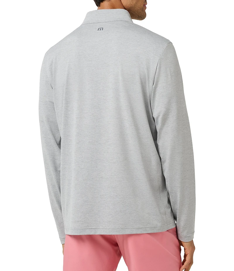 TravisMathew Full Round Quarter Zip Pullover