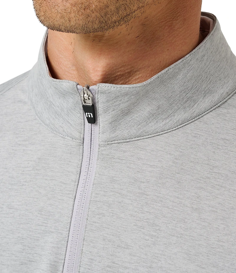 TravisMathew Full Round Quarter Zip Pullover