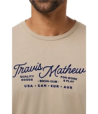 TravisMathew Gate Crasher Short Sleeve Graphic T-Shirt