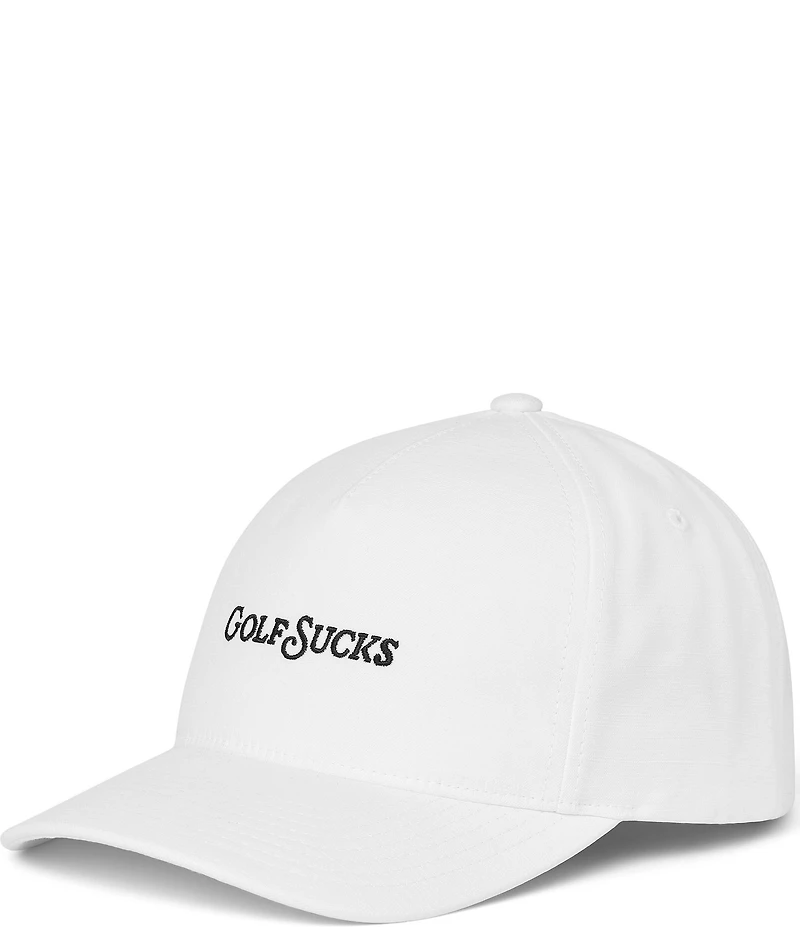 TravisMathew Golf Sucks Snapback Hat
