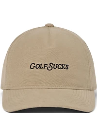 TravisMathew Golf Sucks Snapback Hat