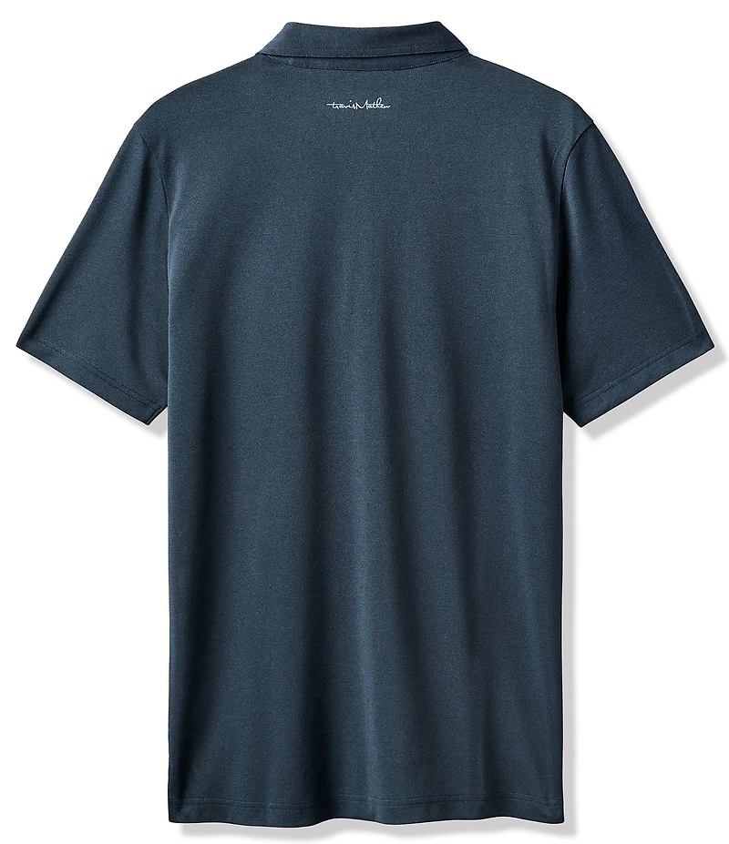 TravisMathew Good Good Acropolis Sleeve Polo Shirt