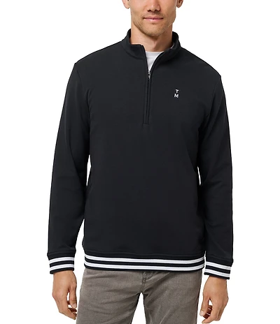 TravisMathew Happier Hour Quarter-Zip Pullover