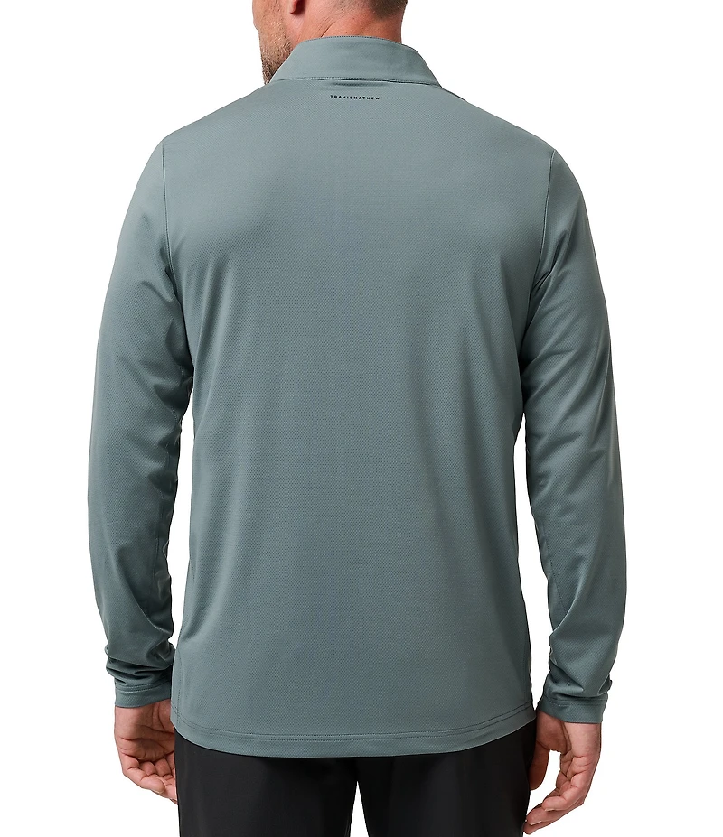 TravisMathew Heater Pro Quarter-Zip Pullover