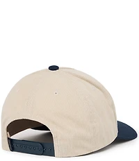 TravisMathew Hidden Royalty Two-Tone Corduroy Snapback Hat