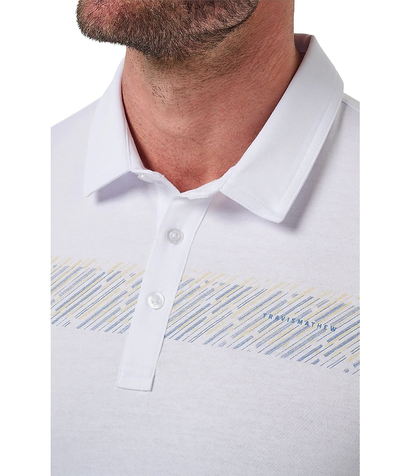 TravisMathew Landline Short Sleeve Polo Shirt