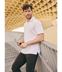 TravisMathew Late At Night Short Sleeve Polo Shirt