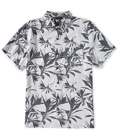 TravisMathew Light Map Short Sleeve Woven Shirt