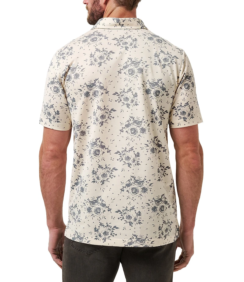 TravisMathew Local Forecast Short Sleeve Polo Shirt
