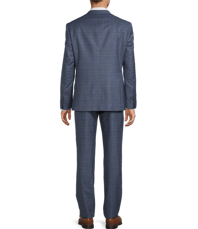 TravisMathew Modern Fit Flat Front Check 2-Piece Suit