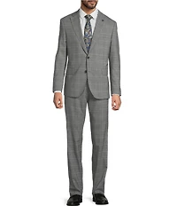 TravisMathew Modern Fit Plaid Flat Front 2-Piece Suit
