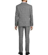 TravisMathew Modern Fit Plaid Flat Front 2-Piece Suit