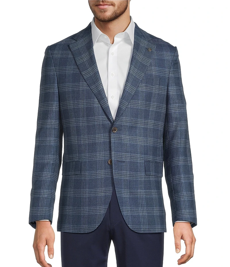 TravisMathew Modern Fit Plaid Sport Coat