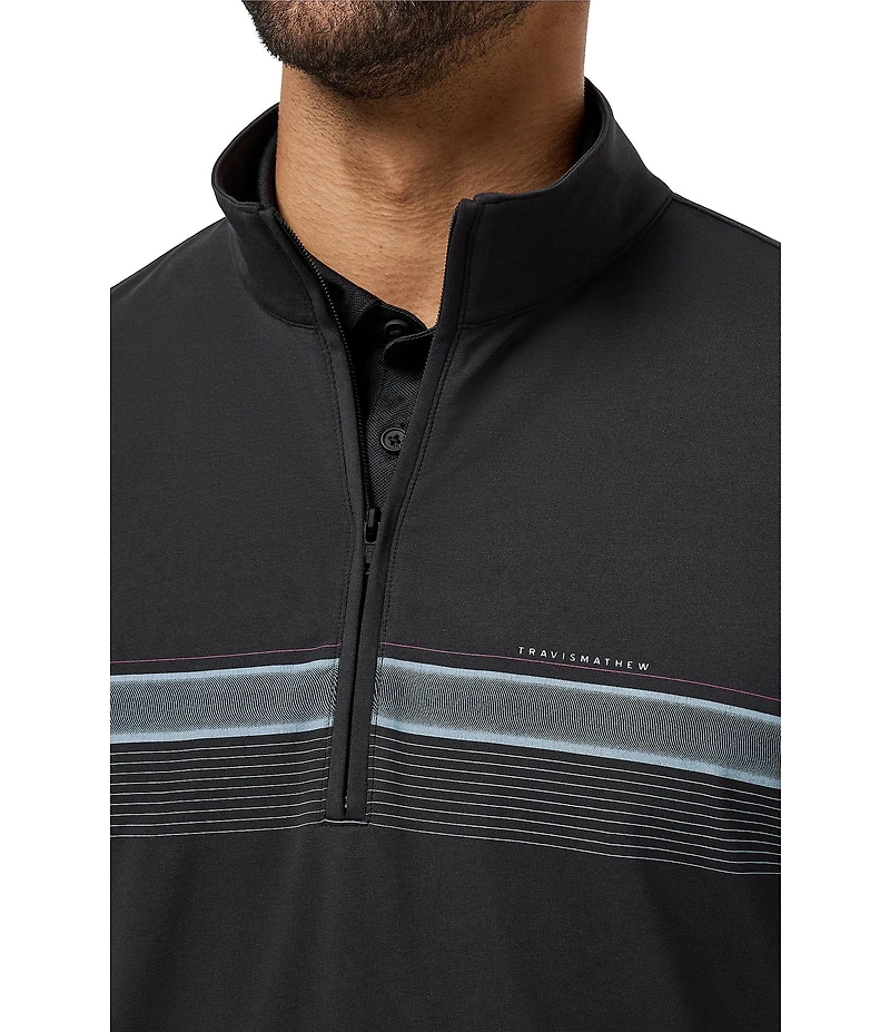 TravisMathew Nautical Adventure Quarter-Zip Pullover