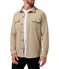 TravisMathew Peak Stretch Fleece Shirt Jacket