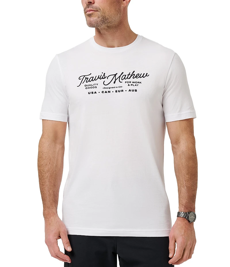 TravisMathew Perfect Plan Short Sleeve T-Shirt