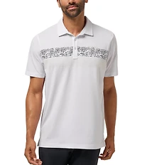 TravisMathew Performance Jersey Outlook Short Sleeve Polo Shirt