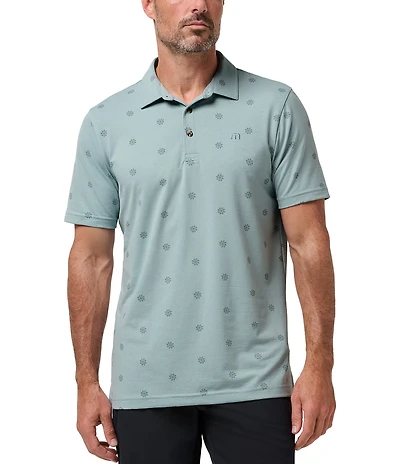 TravisMathew Performance Jersey Short Sleeve Polo Shirt