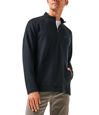 TravisMathew Performance Waffle Quarter-Zip Pullover
